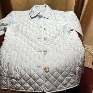 Women quilted women jacket. It’s new without tags, from Chico’s size 1=Medium.